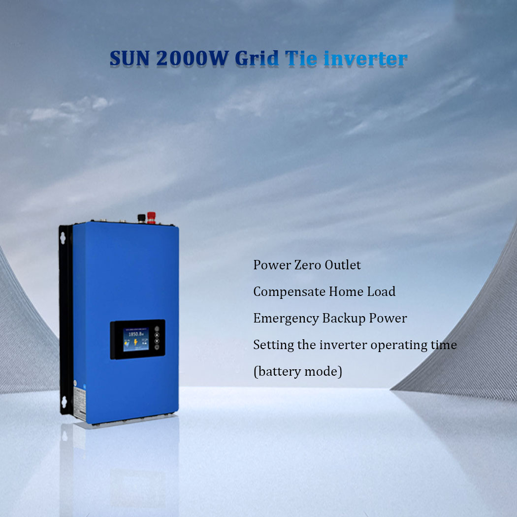 Y&H 2000W MPPT Solar Grid Tie  - Grid Tie Inverter Limiter 2000W recension och pris