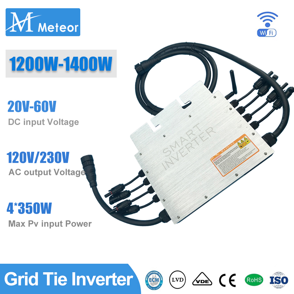 1200W 1400W Solar Grid Tie Mic - Micro Inverter 1400W Solar Grid Tie recension och pris