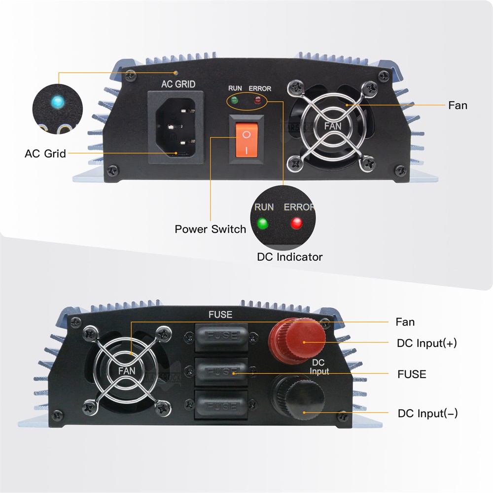 1000-1400W Grid Tie Micro Sola - Micro Inverter 1400W Solar Grid Tie recension och pris