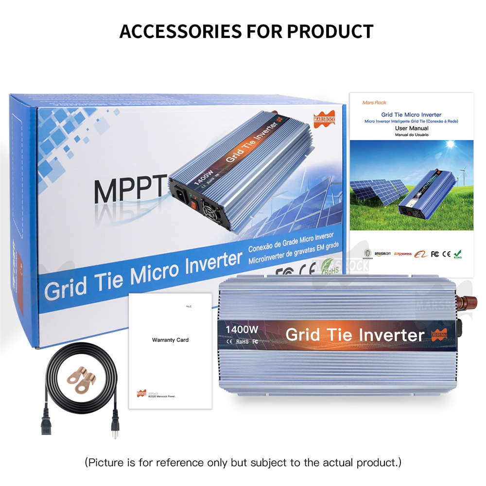 1000-1400W Grid Tie Micro Sola - Micro Inverter 1400W Solar Grid Tie recension och pris