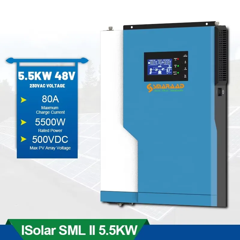 Solar Controller 3.5KW 5.5KW H - Hybrid Solar Inverter 5.5Kw Mppt 48V recension och pris