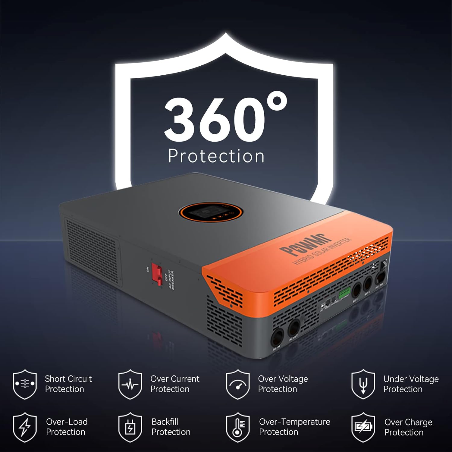 PowMr 10KW Split Phase Inverte - Split Phase Inverter 10Kw 110V 220V recension och pris