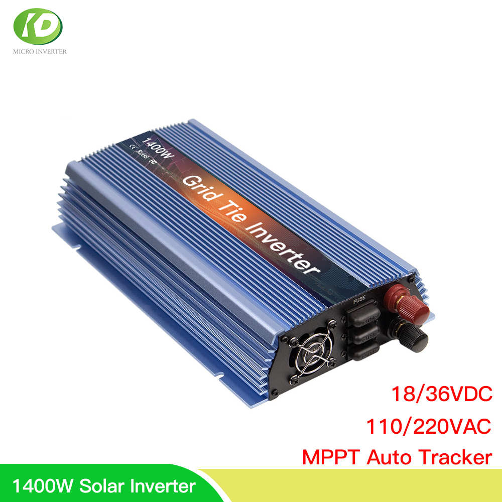 18V 24V 36V 1400W Solar On Gri - Micro Inverter 1400W Solar Grid Tie recension och pris