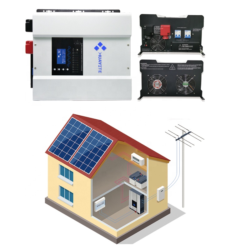 2KW DC24V 48V Off Grid Hybrid  - Off Grid Solar Inverter 48V 6000W recension och pris